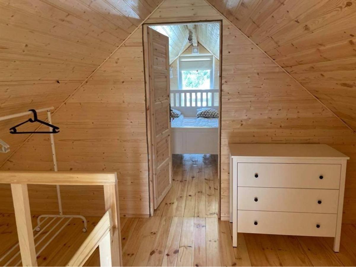 Gizycko-Przerwanki Domki Widok Na Mazury Kültér fotó