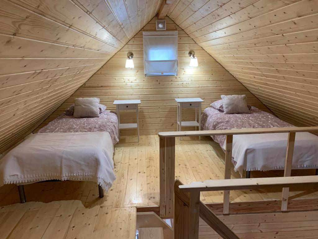 Gizycko-Przerwanki Domki Widok Na Mazury Kültér fotó