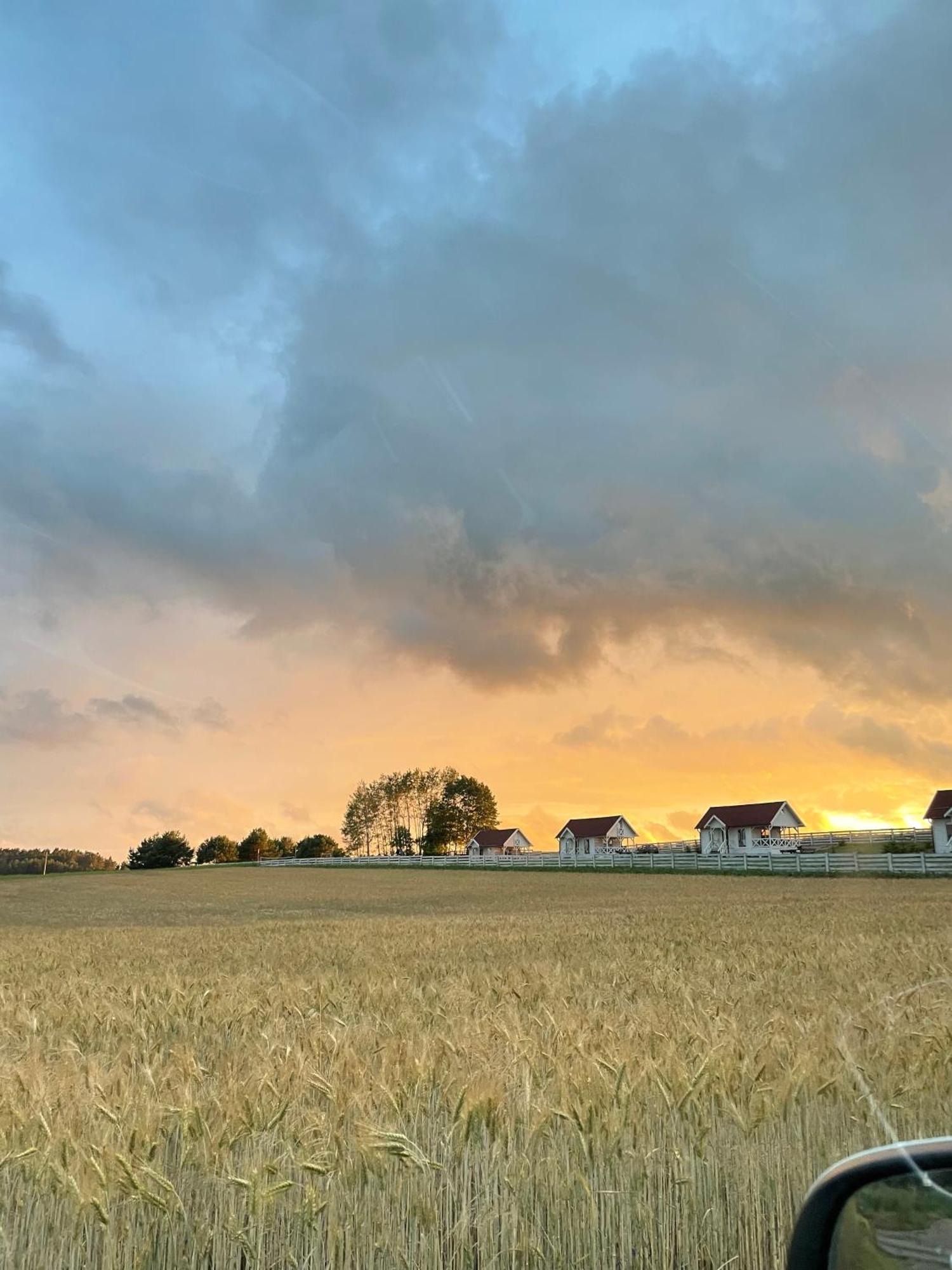 Gizycko-Przerwanki Domki Widok Na Mazury Kültér fotó