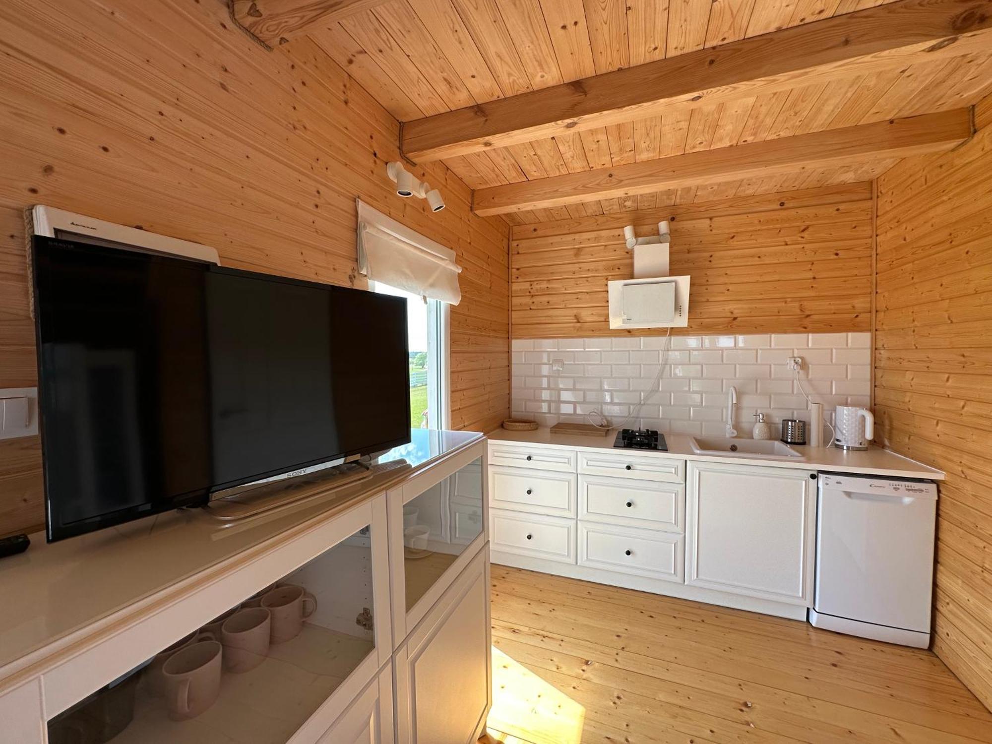Gizycko-Przerwanki Domki Widok Na Mazury Kültér fotó