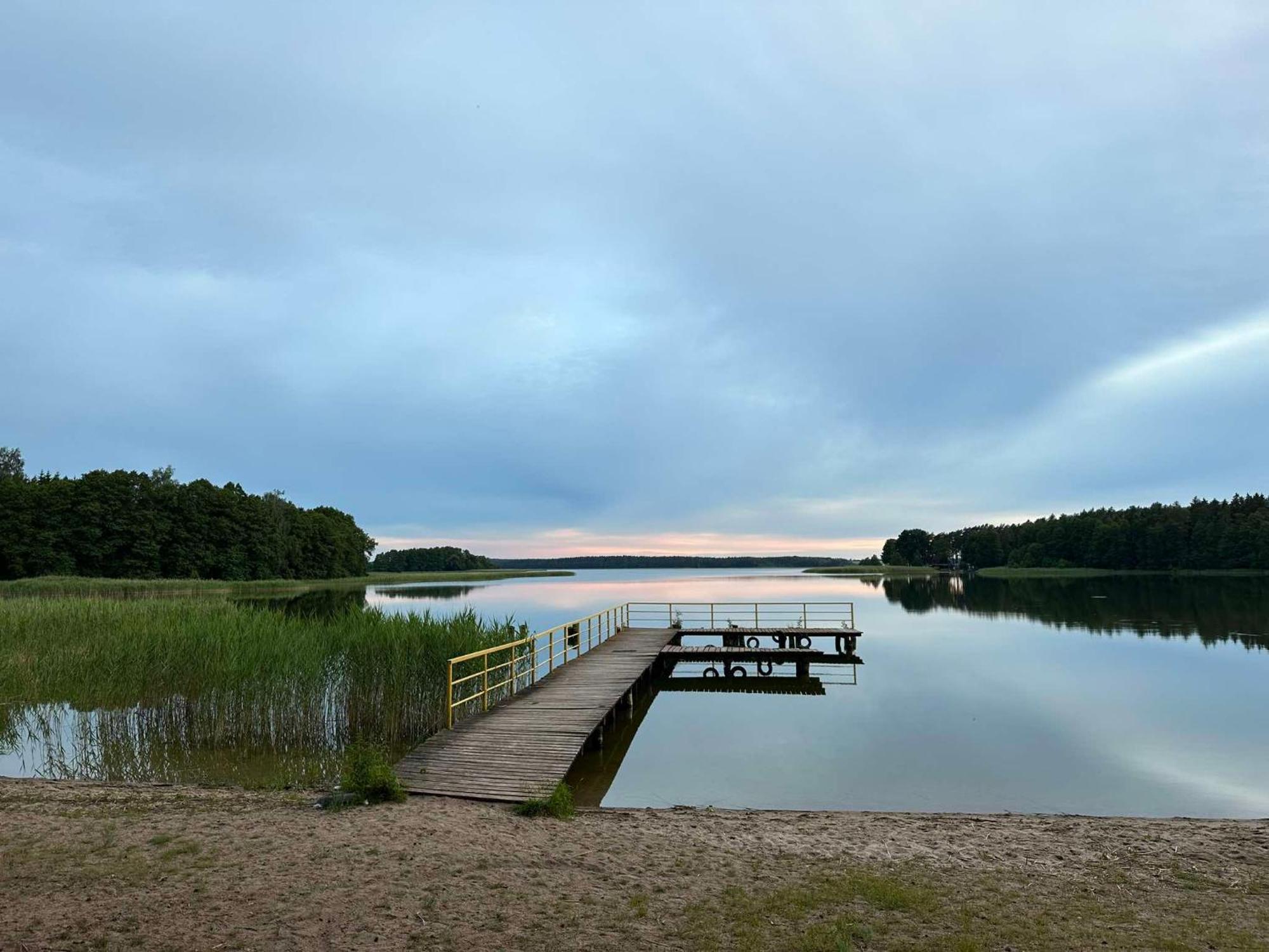 Gizycko-Przerwanki Domki Widok Na Mazury Kültér fotó