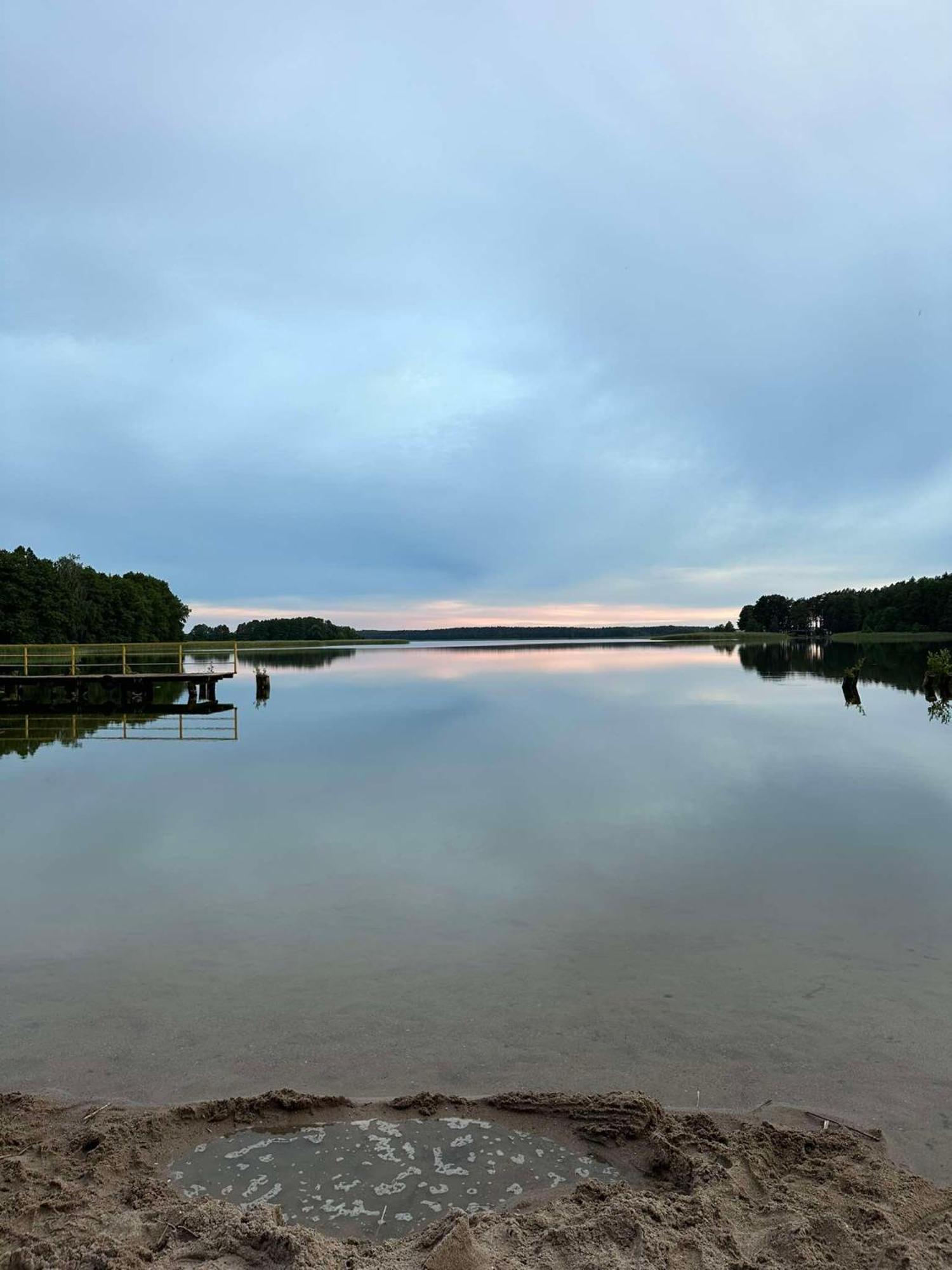 Gizycko-Przerwanki Domki Widok Na Mazury Kültér fotó
