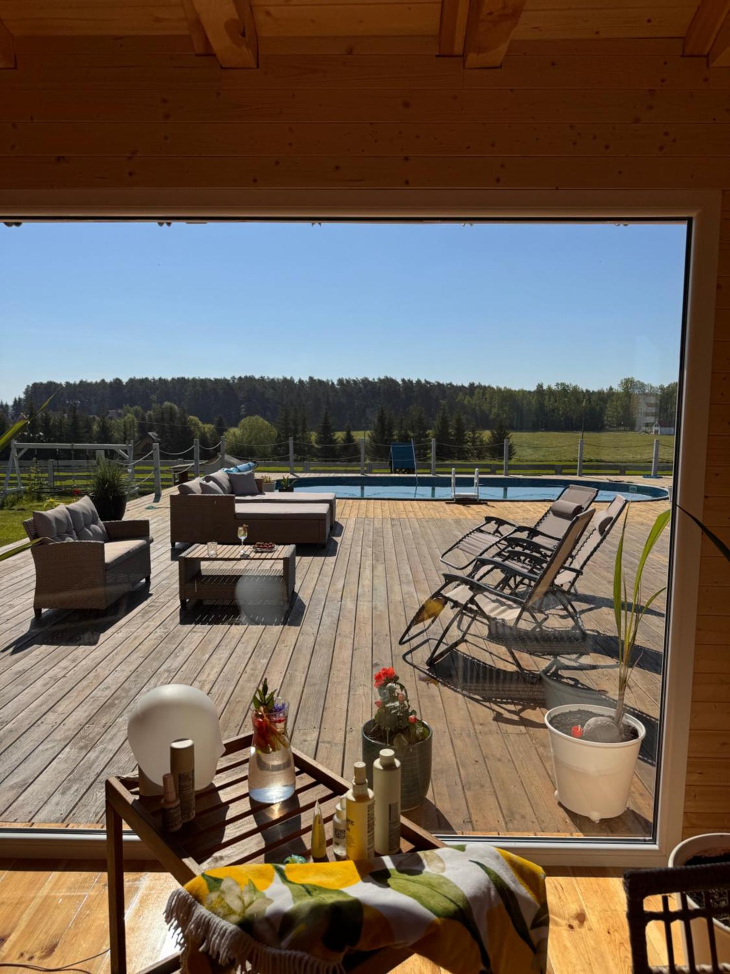 Gizycko-Przerwanki Domki Widok Na Mazury Kültér fotó